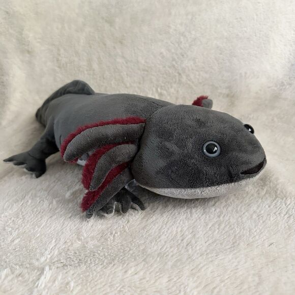 Adore Plush Neo The Axolotl 18” Stuffed Animal Salamander Toy Gray - Picture 1 of 6